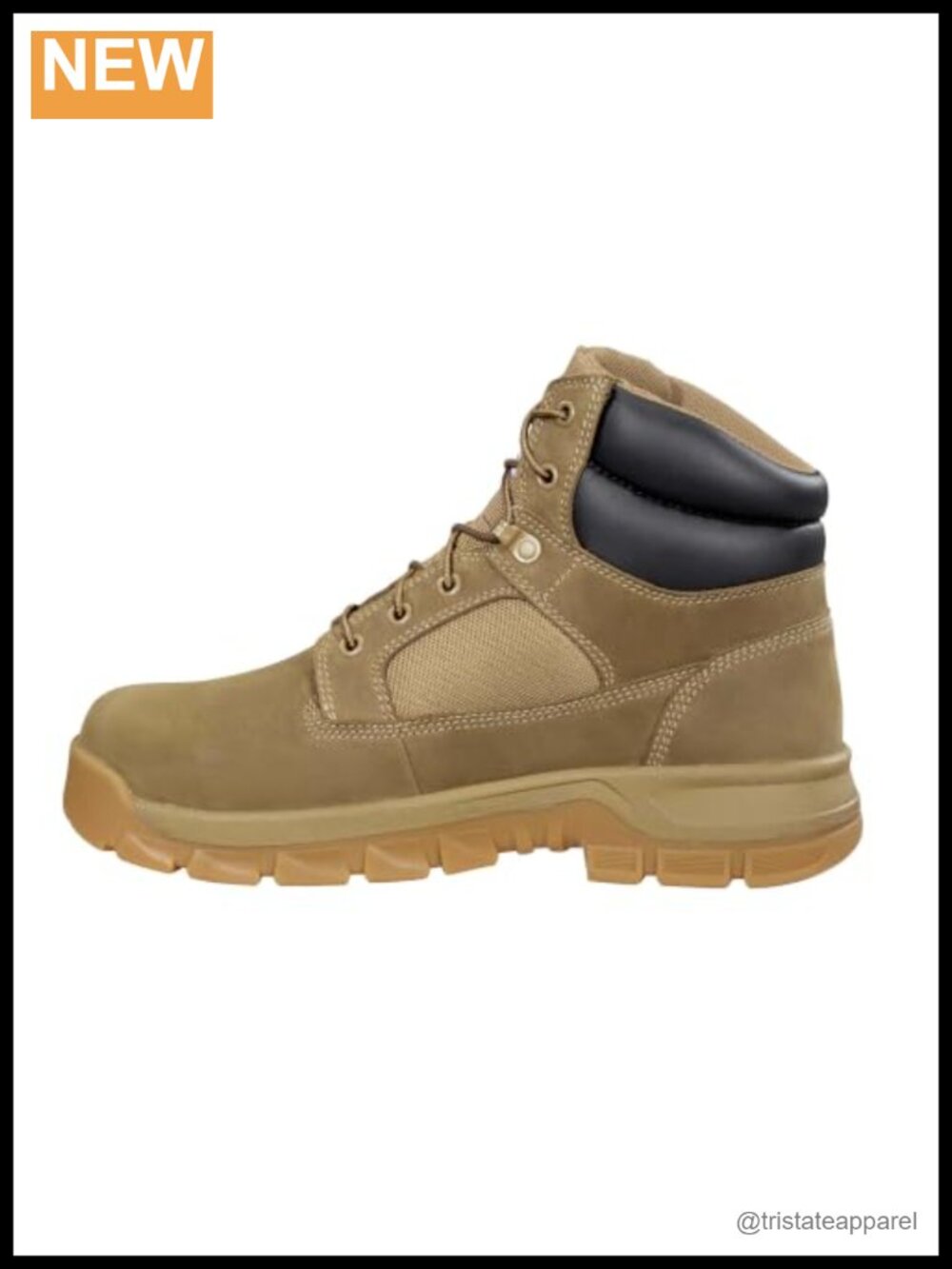 Steel Toe Work Boot 6" Ankle Leather Slip Resistant